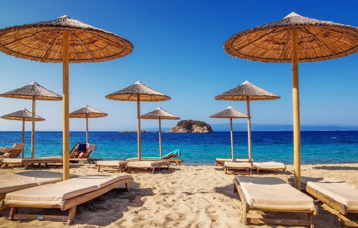 Παραλία στη Σκιάθο